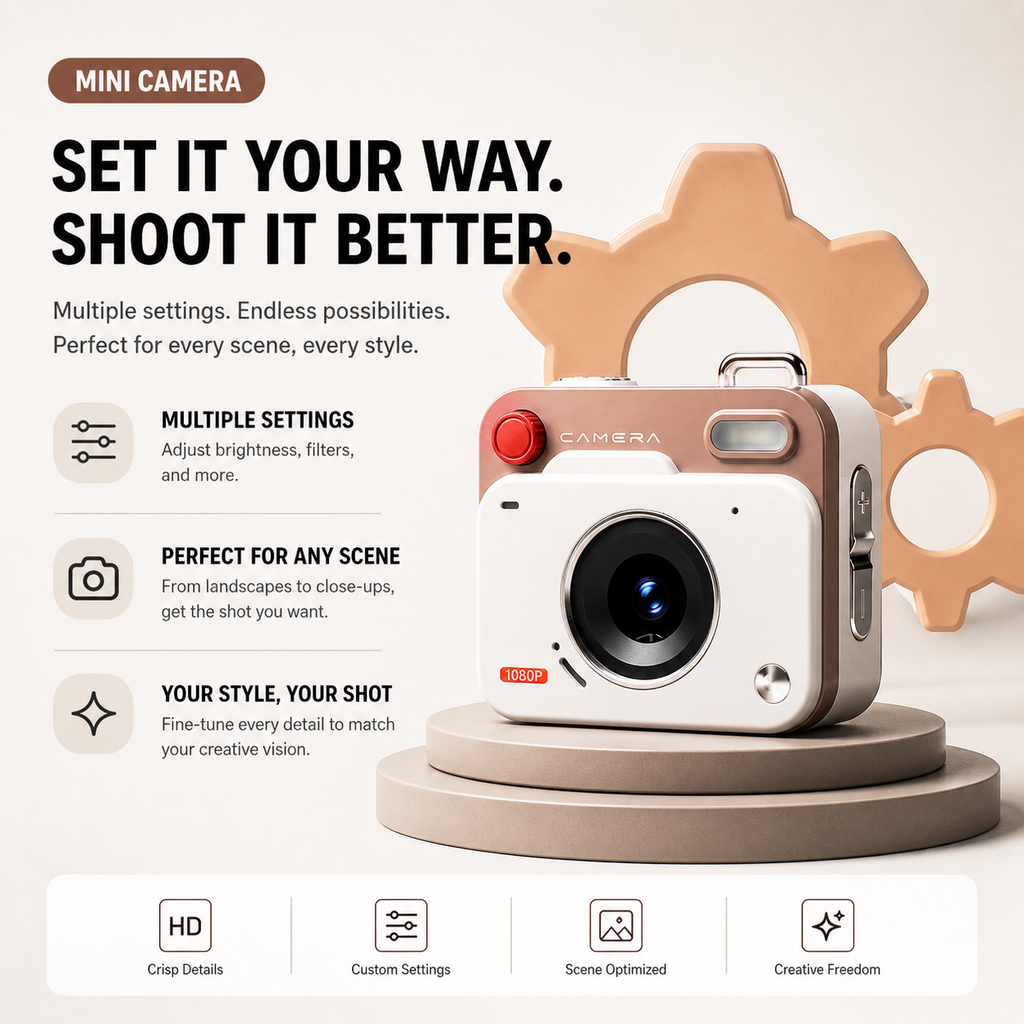 Mini Retro Camera
