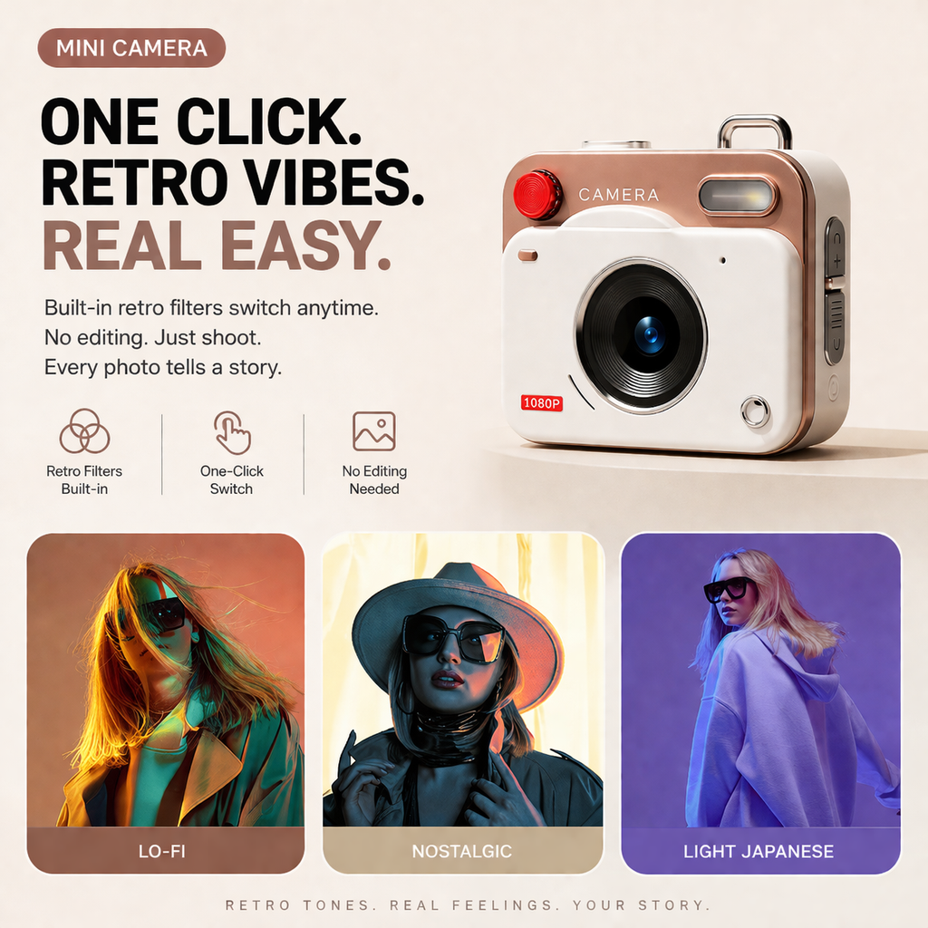 Mini Retro Camera